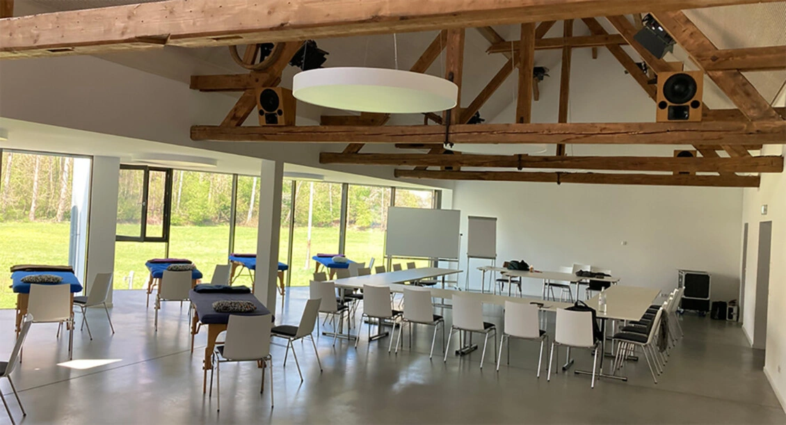 So sieht unser Schulungsraum aus